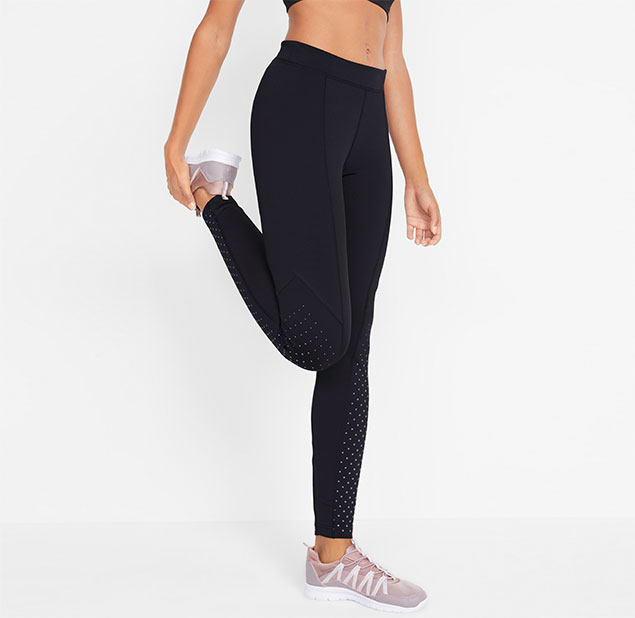 Sport thermo legging fényvisszaverős mintával 2. szint