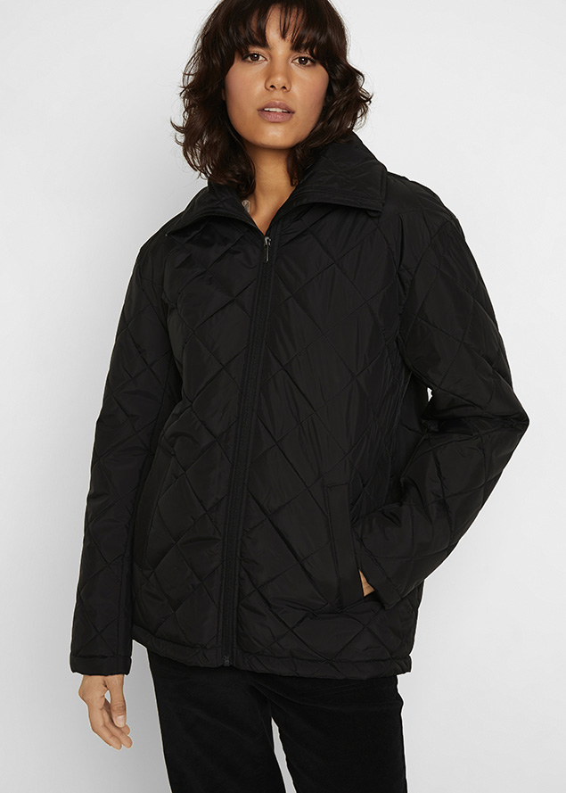 Lezser steppelt dzseki bő gallérral